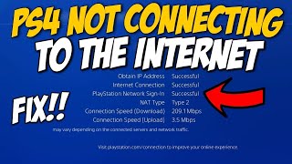 How To Fix PS4 Not Connecting To The Internet | PS4 Not Connecting To The WiFi Fix