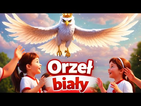 🎵Orzeł biały | Piosenka patriotyczna dla dzieci | Biały Orle leć wysoko 🎵