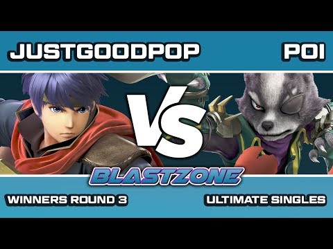 PSG Blastzone: Justgoodpop (Ike) vs Poi (Wolf) - Winners Round 3