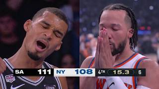 Victor Wembanyama - San Antonio Spurs - New York Knicks