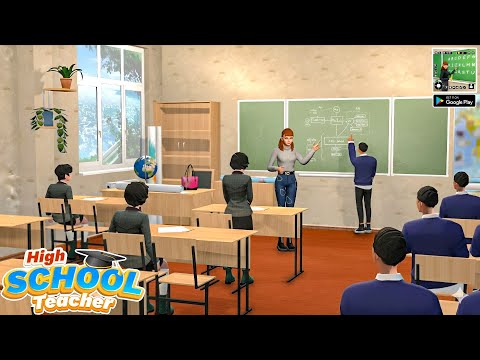 High School Teacher Simulator Game 3D – Android Gameplay 