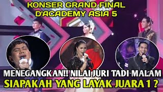 Download lagu Makin Manas!! Inilah Total Nilai Juri Tadi Malam Konser Grand Final DAA5 mp3