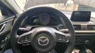 How to put a Mazda with Electronic Parking Brake in to Service Mode