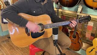 Video thumbnail for 1970s Epiphone (Japan-made) FT-160 12-string dreadnought guitar by Jake Wildwood & Co