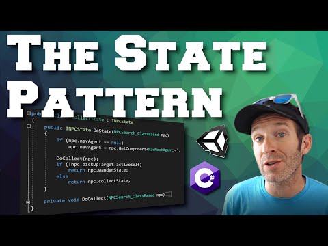 The State Pattern (C# and Unity) - Finite State Machine