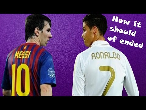 Real Madrid vs Barcelona- How it should of ended!