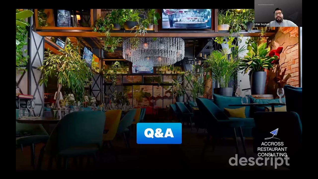 Managing the big picture in Restaurant Operations | Workshop #1