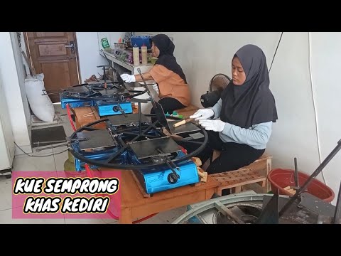 MAKING SEMPRONG/OPAK GAMBIR CAKE, A SPECIALTY OF KEDIRI #semprongcake #opakgambir #recipe