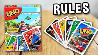 How to play UNO MARIO KART (official rules, instructions and gameplay) | Spielregeln TV x Mattel