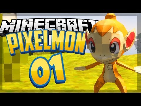 Pixelmon - OUR PIXELMON ADVENTURE BEGINS! 🌀 Minecraft Pixelmon Episode #1