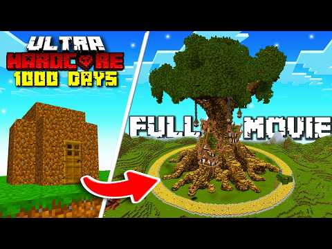 I Survived 1,000 Days In Ultra Hardcore Minecraft