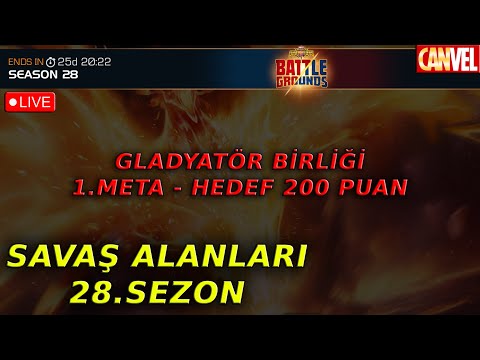 🔴 GLADYATÖR BİRLİĞİ 28.SEZON 1.META | 200 PUANA KADAR NAMAĞLUP !! - MCOC