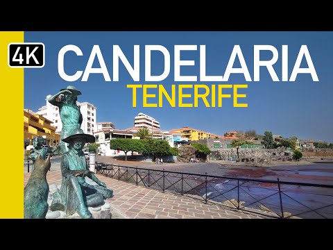 TENERIFE: Where To Go? | Amazing CANDELARIA | 4K walking tour [SUBTITLES]