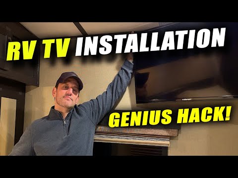 How to EASILY Install a TV in Your RV Using One Simple Trick!