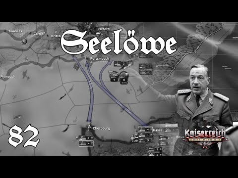 Kaiserreich - German Empire Ep 82: Sealion - Hearts of Iron 4