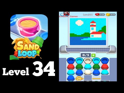 Sand Loop Level 34 Walkthrough