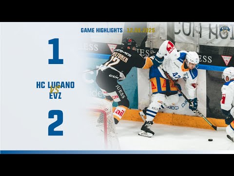 Game Highlights: HC Lugano vs  EVZ 1:2