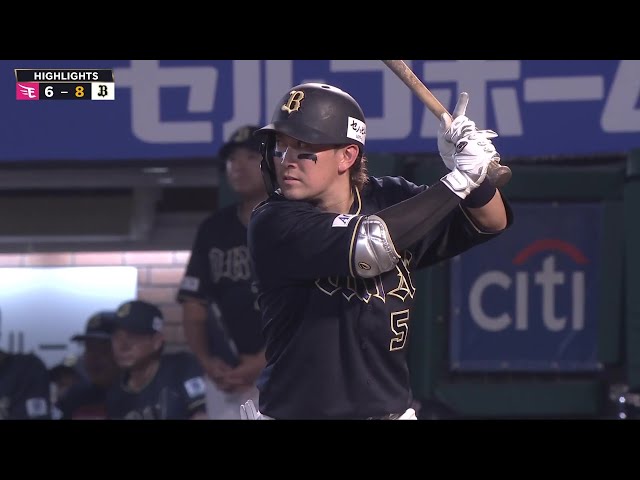 8月23日 東北楽天ゴールデンイーグルス 対 オリックス・バファローズ ハイライト