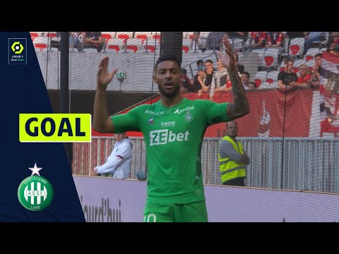 Goal Denis BOUANGA (11' - ASSE) OGC NICE - AS SAINT-ÉTIENNE (4-2) 21/22