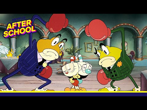 Ribby & Croaks Club Meltdown 🍦 The Cuphead Show! | Netflix Family