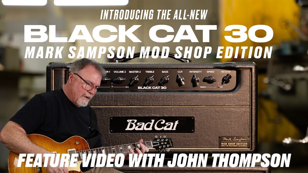 Bad Cat Mod Shop-Black Cat 30 Mark Sampson Edition - YouTube