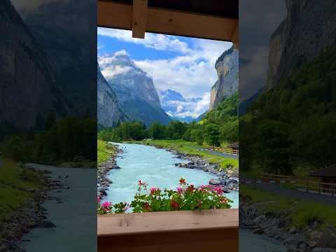📍 Lauterbrunnen, Switzerland 🇨🇭Follow for daily Swiss Content 🇨🇭