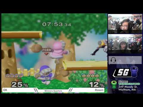 SG 19.10 SSBM - Pretty Good (Ice Climbers) vs. Rasen (Sheik) - Melee WQF