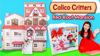 calico critters house set up