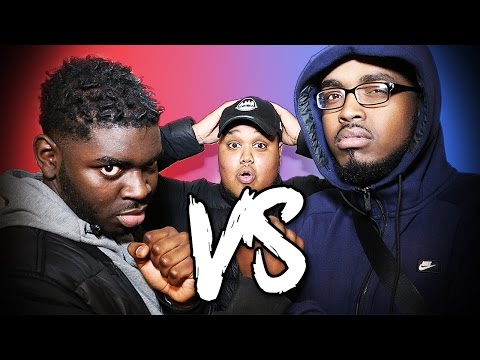 EPIC 1V1 RAP BATTLE!! - BLACKSCOMEDY VS DARKEST MAN