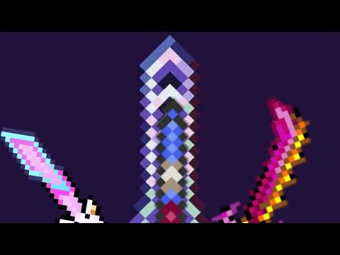 Como conseguir TODAS as espadas para fazer a ZÊNITE (zenith) -Terraria- (receita completa)