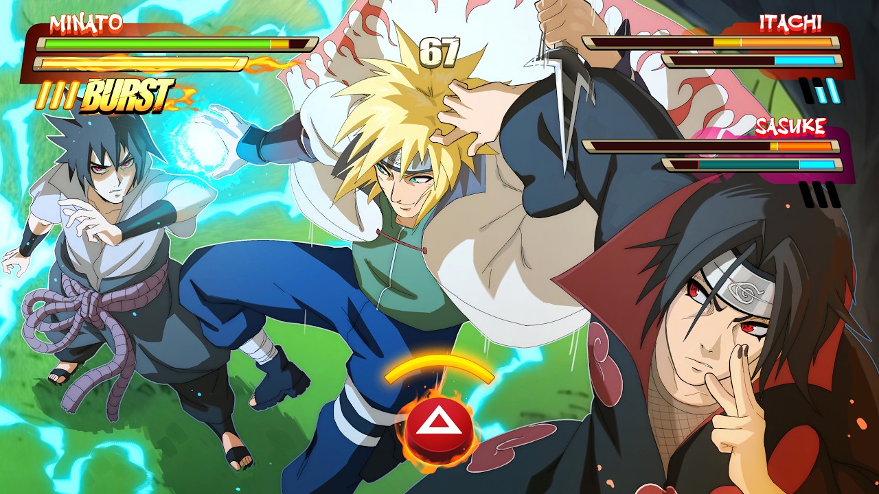 MAX DAMAGE! 1ST ONLINE Free-For-All Match! Naruto Clash of Ninja Ulitmate