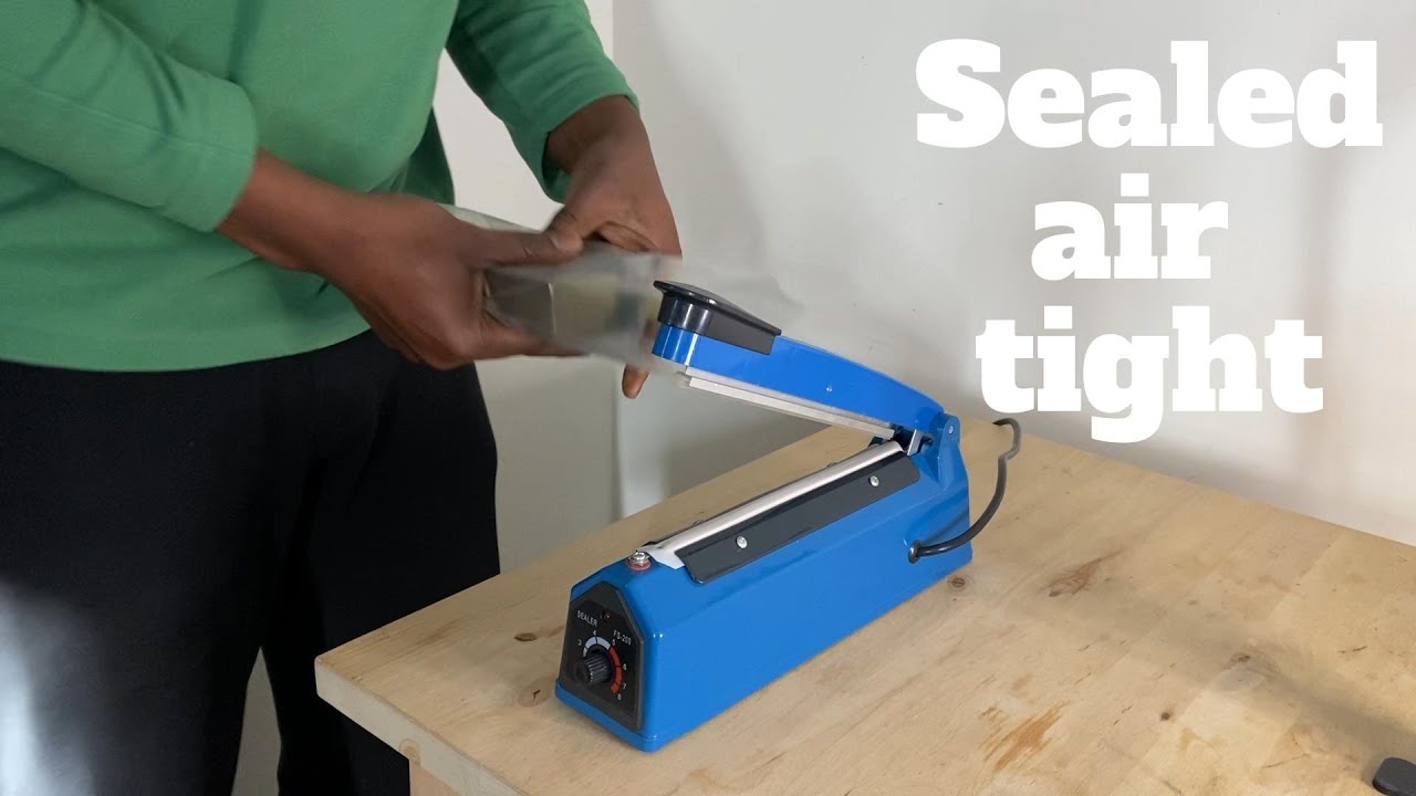 Heat Sealer Machine – 12-Inch Impulse Sealer with 8 Temperature Modes 🔥