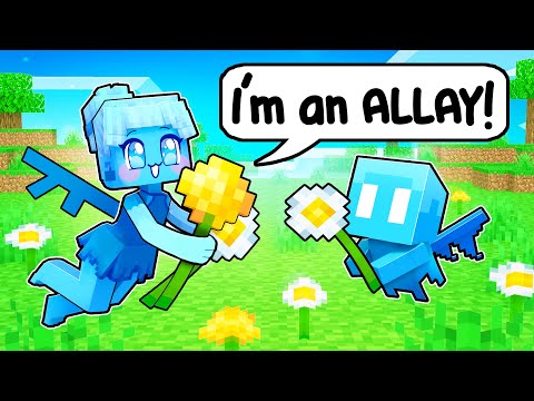 Playing as a HELPFUL Crystal ALLAY in Minecraft!