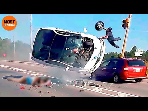 30 Crazy Car Crash Moments — Idiots in Cars Get Instant Karma Caught on Camera