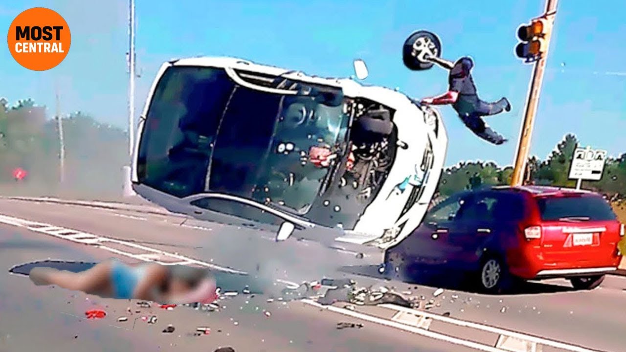 30 Crazy Car Crash Moments — Idiots in Cars Get Instant Karma Caught on Camera