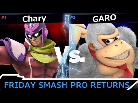 Friday Smash Pro Returns | Chary (Captain Falcon) vs GARO (DK/Ganondorf)