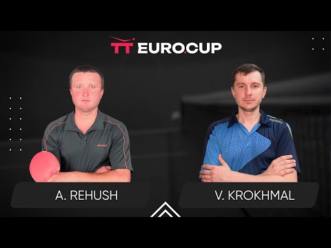 12:50 Andrii Rehush - Vitalii Krokhmal 22.04.2024 TT Euro.Cup Ukraine Master. TABLE 3