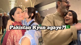 Pakistan wapas any ki wajah?🇵🇰 | Maimoona shah vlogs