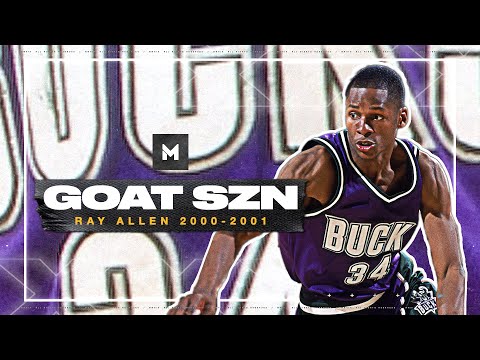 We Need To Appreciate How Great Ray Allen Was! 2000-01 Highlights | GOAT SZN