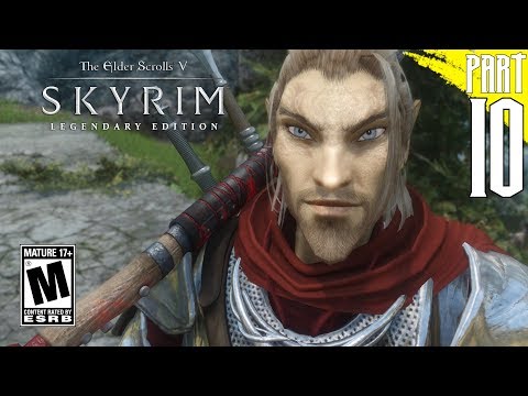 【SKYRIM 200+ MODS】 High Elf Gameplay Walkthrough Part 10 [PC - HD]