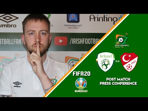 | #RoadToGlory | Republic of Ireland 0-0 Turkey | Manager Loses His Cool With Italian Reporter |