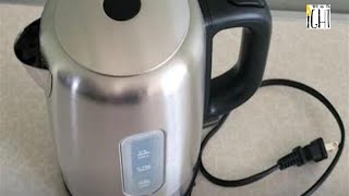 Amazon basics Stainless steel Electric kettle 1 L / Electric Kettle / Amazon Basics Electric Kettle