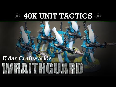 Eldar Craftworlds WRAITHGUARD Tactics & Unit Showcase 8th Edition
