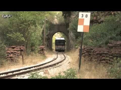 ODONTOTOS " THE RACK RAILWAY" IN GREECE AT DIKASTIRIA