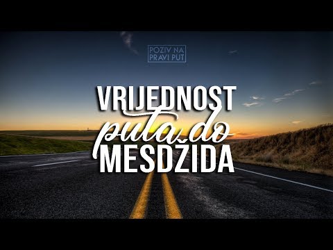 VRIJEDNOST PUTA DO MESDŽIDA - Muhidin Halilović, prof. ᴴᴰ┇Poziv na pravi put