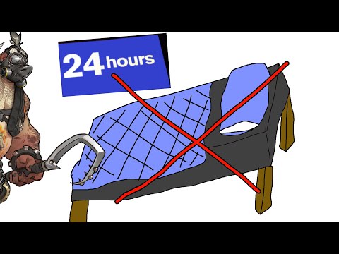 these are the games i get after 24 hours of no sleep - Overwatch