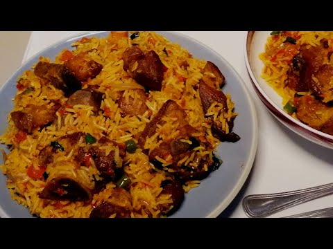 Spicy Pork Fried Rice Recipe | Pepper Rice Recipe 🔥🔥| Best dinner idea 💯