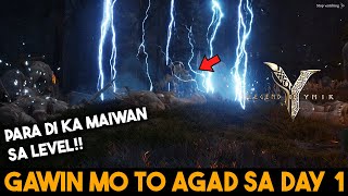 Legend of Ymir - Dapat alam mo to! best DAY 1 Tips..
