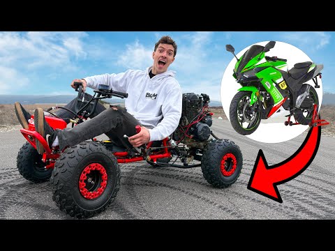 Ich habe mein Sportbike gegen das billigste Go-Kart von Amazon getauscht!