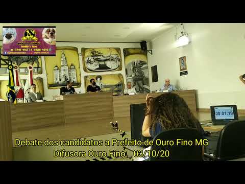 Debate candidatos a Prefeito de Ouro Fino - Prévia